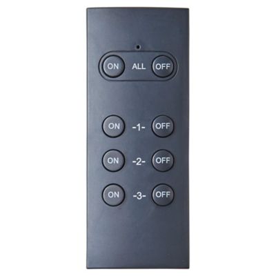 Pack 3 prises + 1 télécommande extérieures