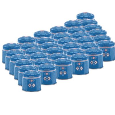 Pack 36 Cartouches Gaz 190g Bouteille Gaz Butane Perçable sécurité Stop-Gaz Camper Gaz