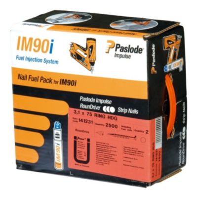 Pack 3750 clous crantés galvanisés 2,8x51 IM90i/Ci - SPIT PASLODE - 142007