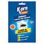 Pack 4 Adhésifs anti-mouches insecticides Kapo exports motif fleurs orange
