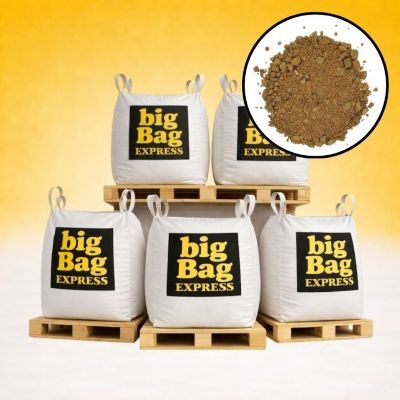 PACK 5 X BIG BAG de +/- 1,5T Sable à Tranchée Beige 0/6 mm - Livraison ...