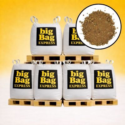 PACK 6 X BIG BAG de +/- 1,5T Sable à Tranchée Beige 0/6 mm - Livraison ...