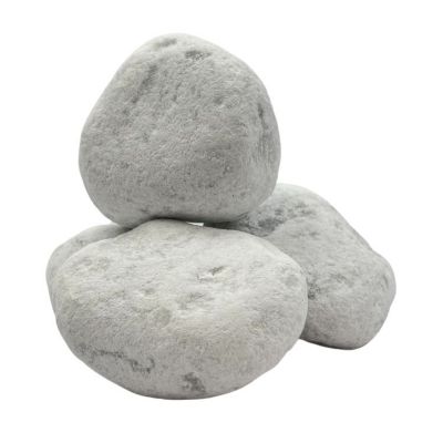 PACK 700kg Galet de Marbre Blanc de Carrare 60/100 mm (28 Sacs x 25kg) - Livraison STANDARD