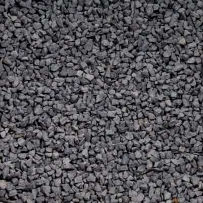 Pack 8 m² - Gravier Basalte Noir / Gris 8-11 mm (20 sacs soit 400kg) - RO'MA Nature