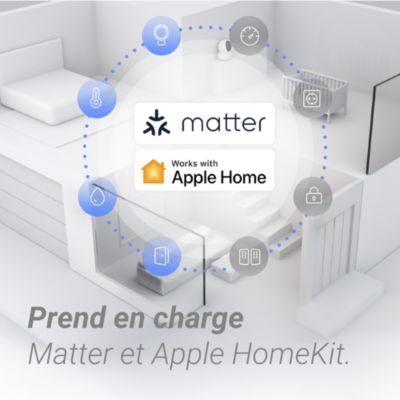 Pack alarme et contrôle domotique Ezviz Matter
