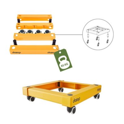 Pack and Move - Chariot de transport à roulette - 50 x 50 x 14 cm - Déménagement - 85 KG max - Ultra robuste