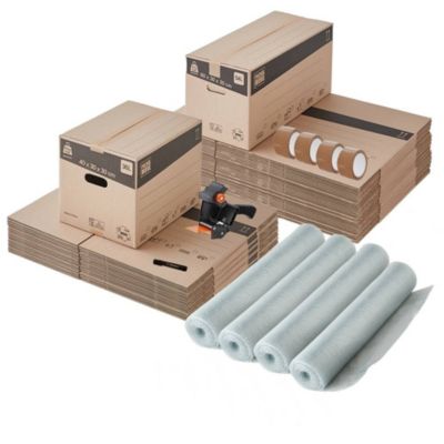 Pack and Move - Kit déménagement T5/T6 + marqueur noir et 4 adhésifs offerts