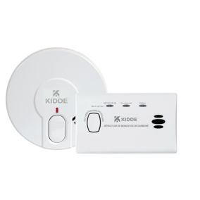 Détecteur De Fumée Optique Chacon - Alarme 85dB - Piles Lithium 5 Ans - Protection 25m² - Blanc