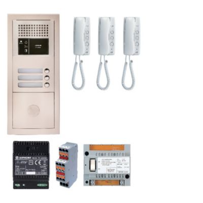 Pack Audio 3 Bp Avec 3 Postes Programmés