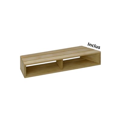 Pack baignoire bain douche antidérapante 180 x 90 JACOB DELAFON Neo version droite + tablier en angle