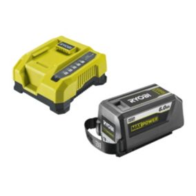 Pack batterie 36V 6,0 Ah Max Power High Energy et chargeur rapide Ryobi 6,0 A