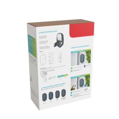 Pack borne de recharge pour voiture électrique Legrand Green up Home - prêt à poser