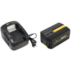 Pack chargeur + batterie GT ELEC 40 Volts - Capacité 4 Ah GT Elec