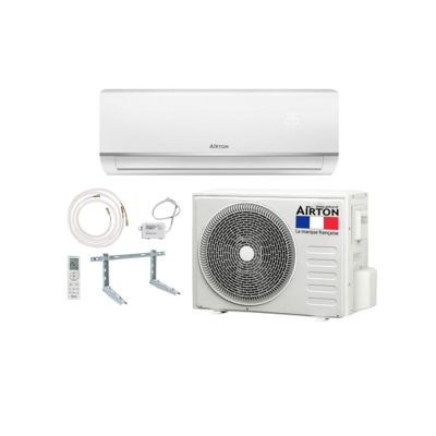 Pack Climatiseur réversible AIRTON - A Poser Soi-meme - 5270W - Readyclim 4M - WIFI