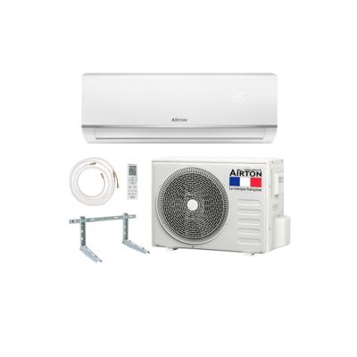 Pack Climatiseur réversible AIRTON - Prêt à poser - 5270W - Readyclim 4M - Support mural - 409732SM
