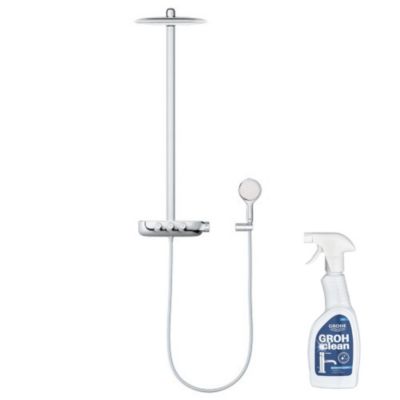 Pack colonne douche Grohe Rainshower System SmartControl 360 DUO  + Nettoyant GroheClean