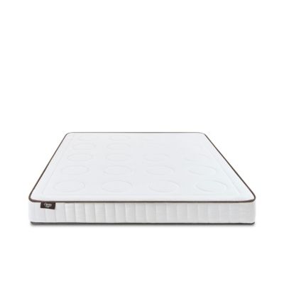 Pack Cristal 140x190 cm Matelas Mousse + Sommier Métal + Accessoires