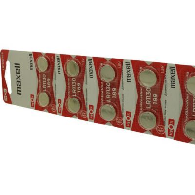 Pack de 10 piles maxell pour MAXELL LR1130
