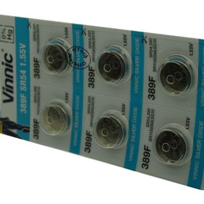 Pack de 10 piles Vinnic pour SWATCH SQUARE 5 CM² | Leroy Merlin