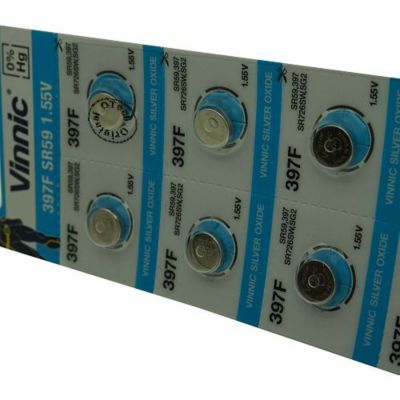 Pack de 10 piles Vinnic pour SWATCH IRONY MEDIUM ALU 2