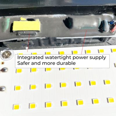 Garza Pack 4 Projecteurs LED Extérieur 10W 860 Lumens - Lumière Froide 6500K IP65 Étanche - Éclairage Jardin, Terrasse, Garage