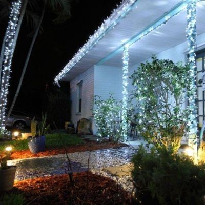 Projecteur LED Extérieur 50W IP65 - Bleu Gris, 4000 Lumens, Blanc Neutre 4000-5500K, Éclairage Puissant Anti-Flicker