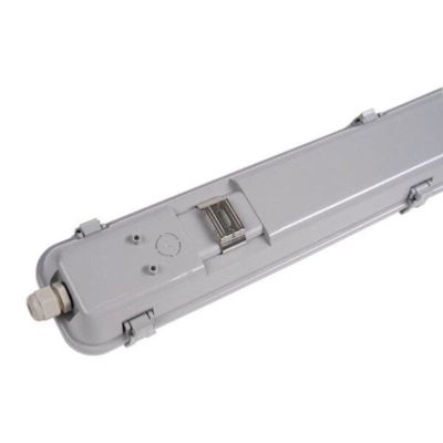 Pack de  10 - Réglette étanche double pour Tube LED T8 150cm IP65 (Boitier vide) - SILAMP