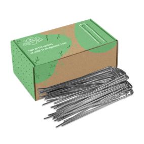 Pack de 100 Agrafes Toile de Paillage