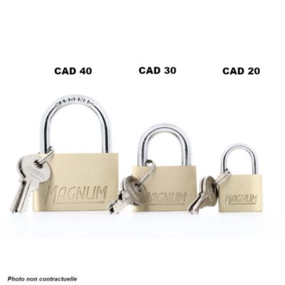 Pack de 12 cadenas en laiton Master Lock CAD30