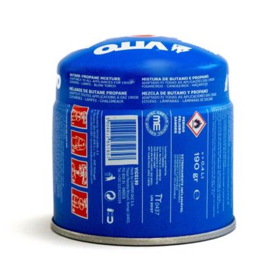 Pack de 12 Cartouches gaz 190g butane perçable sécurité stop-gaz VITO
