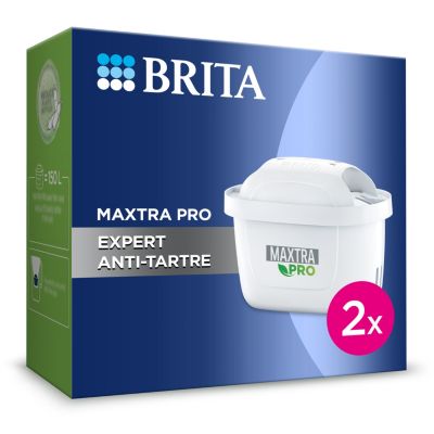 Pack de 2 cartouches filtrantes Brita Maxtra Pro Expert antitartre