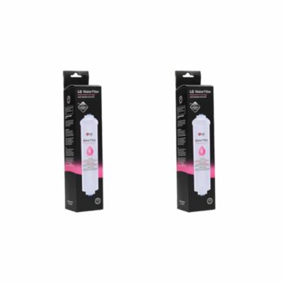 Pack de 2 Filtres à eau Lg Adq73693901 - Adq73693903 avec nouvel embout pour Réfrigérateur