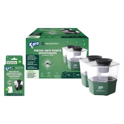 Pack de 2 pièges anti-ponte Kpro Hexacatch
