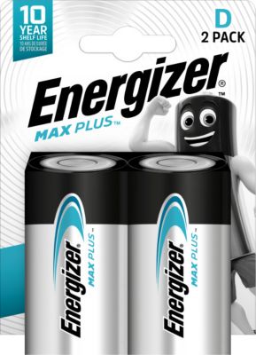 Pack de 2 piles Alcaline LR20-D 1,5V Energizer