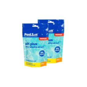 Pack de 2 sachets de pH plus 300 g - Poolsan