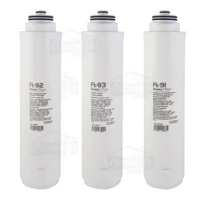 Pack de 3 Cartouches filtration purificateur d'eau FT Line 3