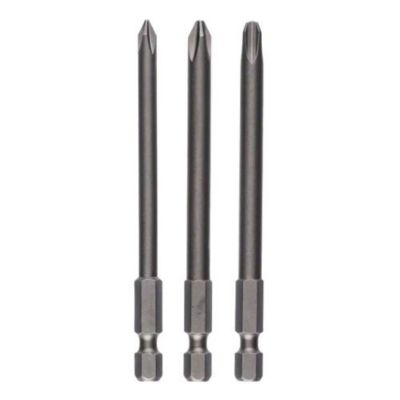 Pack de 3 embouts de vissage Phillips Extra Hard 152mm - BOSCH - 2607001758