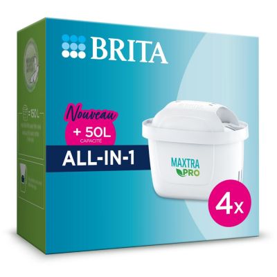 Pack de 4 cartouches filtrantes Brita Maxtra Pro All-In-1