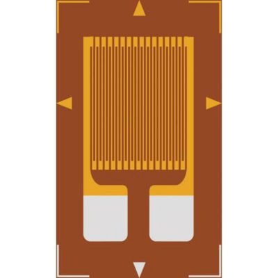 Pack de 4 jauges de contrainte 100547, résistance 350 ohms, format 4,5 x 3,5 mm