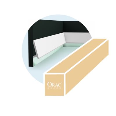 Pack de 4 mètres Profil d'éclairage moderne et épuré pour éclairage LED SX179