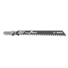 Pack de 5 lames de scie sauteuse bois T 111 C HCS - BOSCH - 2608630033