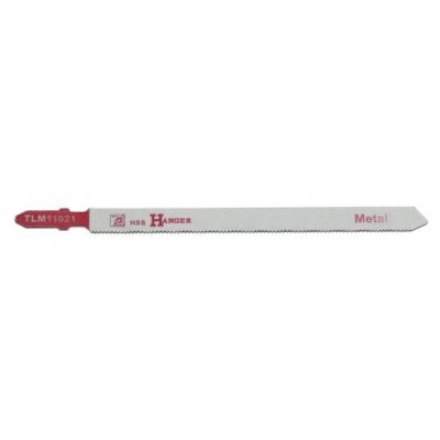 Pack de 5 lames de scie sauteuse TLM11021 pour métal 110mm - HANGER - 150208