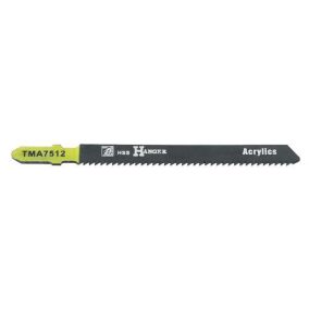 Pack de 5 lames de scie sauteuse TMA7512 pour acrylique 75mm - HANGER - 150226