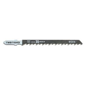 Pack de 5 lames de scie sauteuse TMB7506D pour bois 75mm - HANGER - 150223