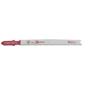 Pack de 5 lames de scie sauteuse TMM75PG pour métal 75mm - HANGER - 150207