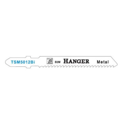 Pack de 5 lames de scie sauteuse TSM5012Bi pour métal 50mm - HANGER - 150210