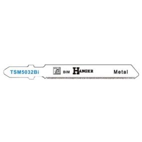 Pack de 5 lames de scie sauteuse TSM5032Bi pour métal 50mm - HANGER - 150209