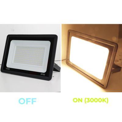 6 X Projecteur LED Extérieur 50 W, 5000 LM, Blanc Chaud 3000 K, Étanche IP66, Pour Garage Jardin Cour Parc 91907569
