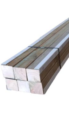 Pack de 6 poteaux en bois traité pour l'extérieur de 9x9x150 cm
