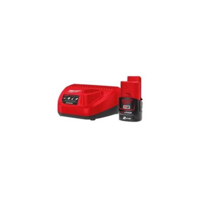 Pack de Batterie 12V 2Ah avec Chargeur M12 NRG201 Milwaukee - Performance Optimale
